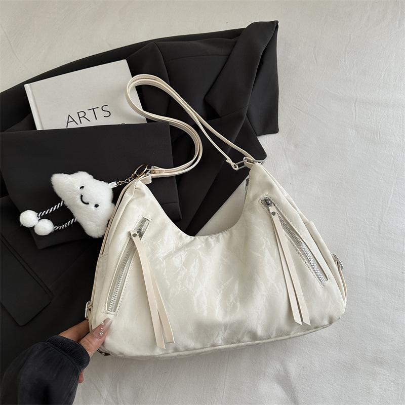 Super Fire Fashion Multi-functional Backpack Women's Bag 2025 Summer New Light Luxury Niche Shoulder Bag Trendy Portable Small Bag