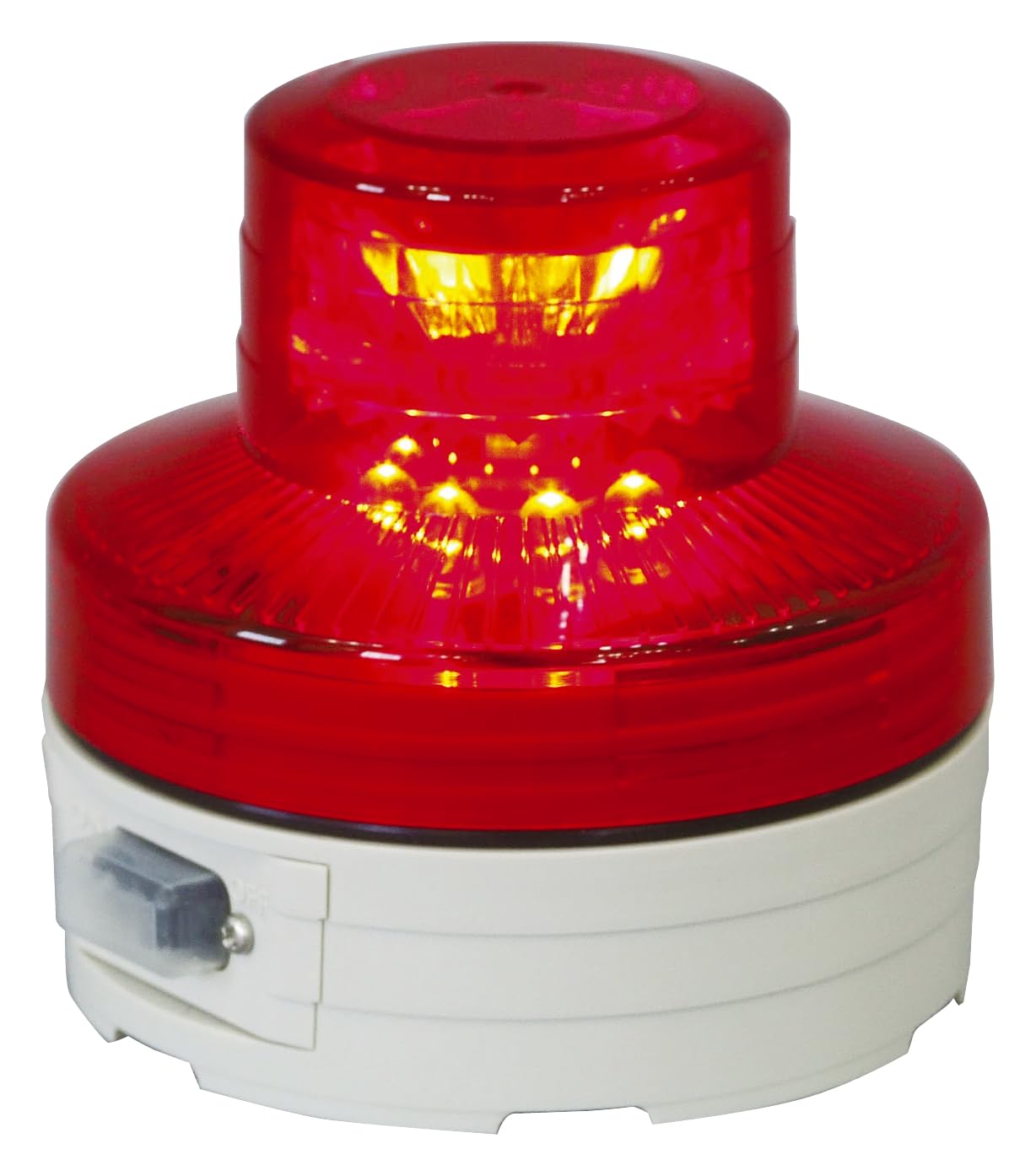 

Nichido Industries LED Rotating Nico Always Battery-Operated Light, UFO, Red, On, NU-AR