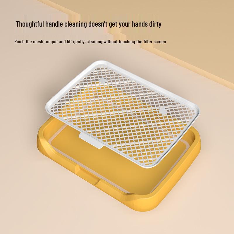 Flat Dog Toilet Urine Tray for Small To Medium Dogs – Ideal Pet Poop Solution