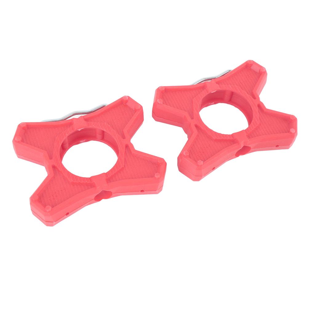 1 Pair Cycle Pedal Adapter ABS Anti Slip Cycle Pedals Flat Bracket Converter for Road Cycle Roseate
