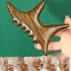 Golden Silk Sandalwood Trigger Point Massage Gua Sha Tools Professional Lymphatic Drainage Tools Therapy Massage Tools For Foot