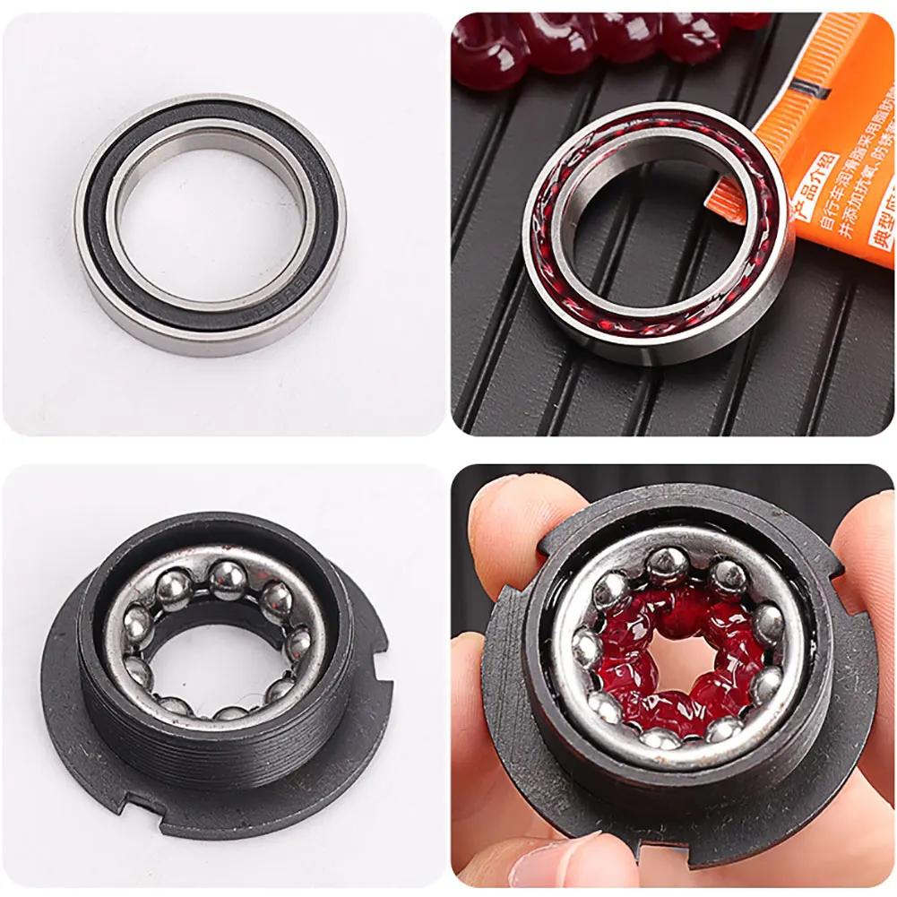 1-10pcs Bike Grease for Bearings 50ml Chain Oil with Oiling Tool Fast Bicycle Chain Lube Wet Chain Lube for Friction Reduction