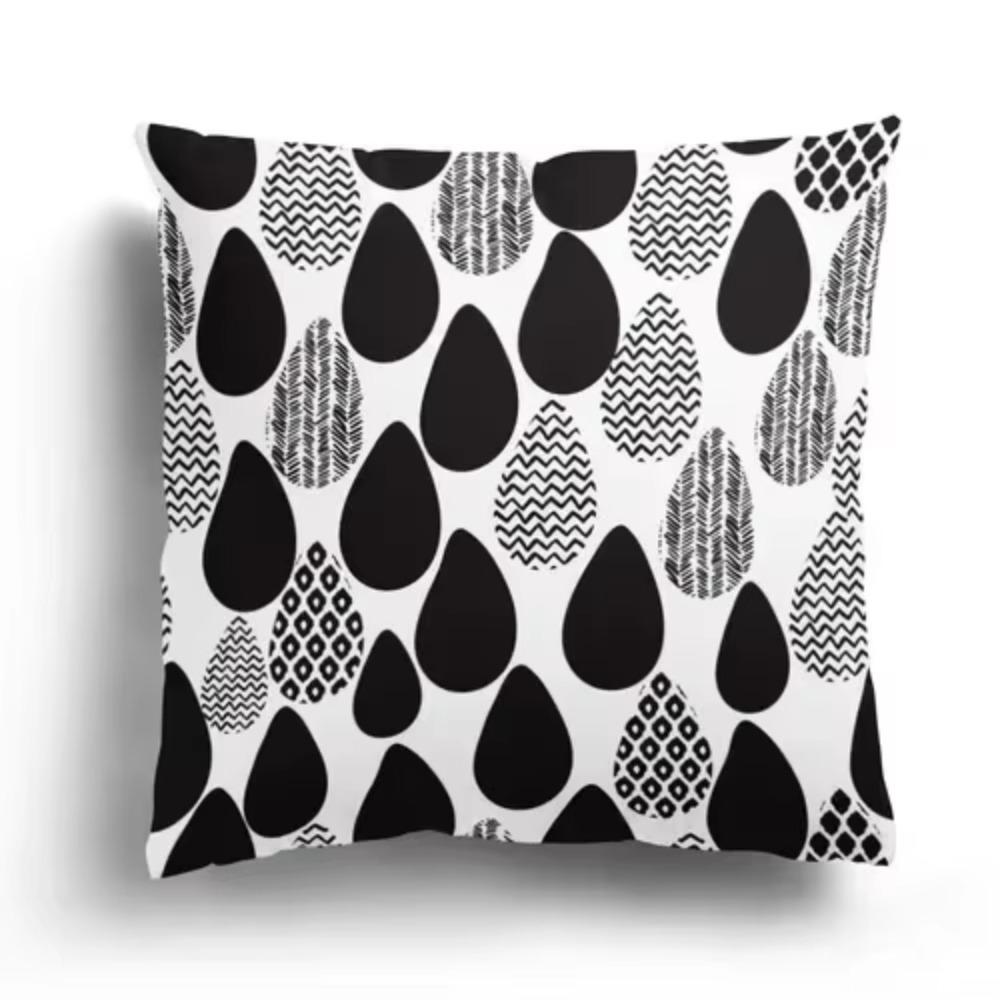 Cushion Cover Nordic X Autumn Gray White Simple Modern Home Living Room Decorative Pillow  Sofa