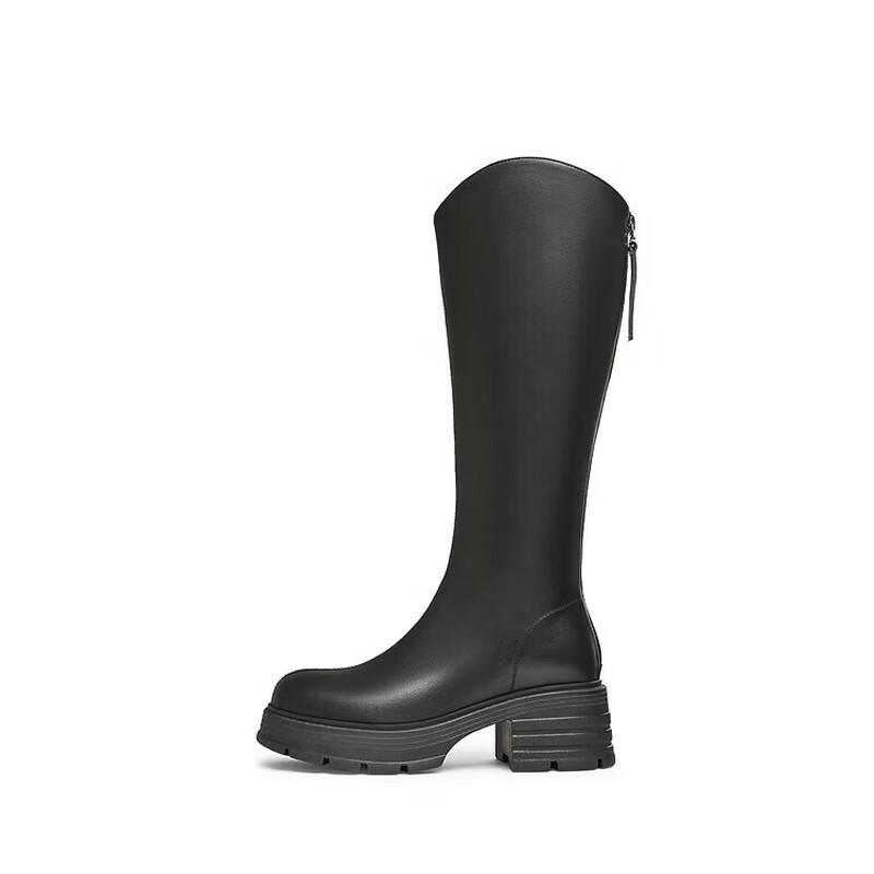 

Temei Women s V-Cut Plush Lined Fashion Boots KNZ04DG4 38