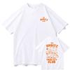 Aperol Spritz Club T Shirt Espresso Men/women Harajuku Vintage Graphic Tshirt Unisex High Quality Tops Retro Cotton Tee Shirts