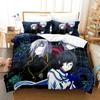 3D Anime Devil Survivor Bedding Set Duvet Cover Bed Set Quilt Cover Pillowcase Comforter king Queen Size Boys Adult Bedding Set