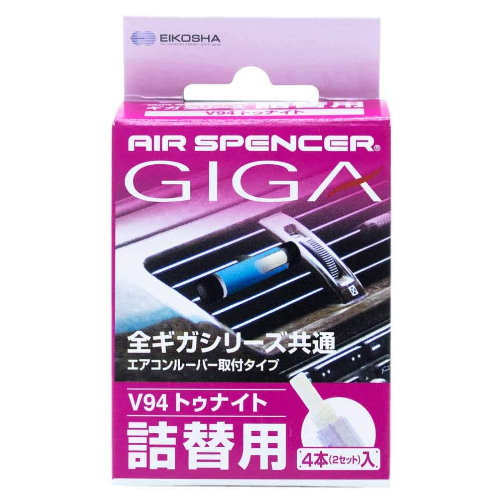 Eikousha Car Deodorizer Air Spencer Giga Cartridge V94 Air Conditioner Mount Type Refill Tonight 32g 56934