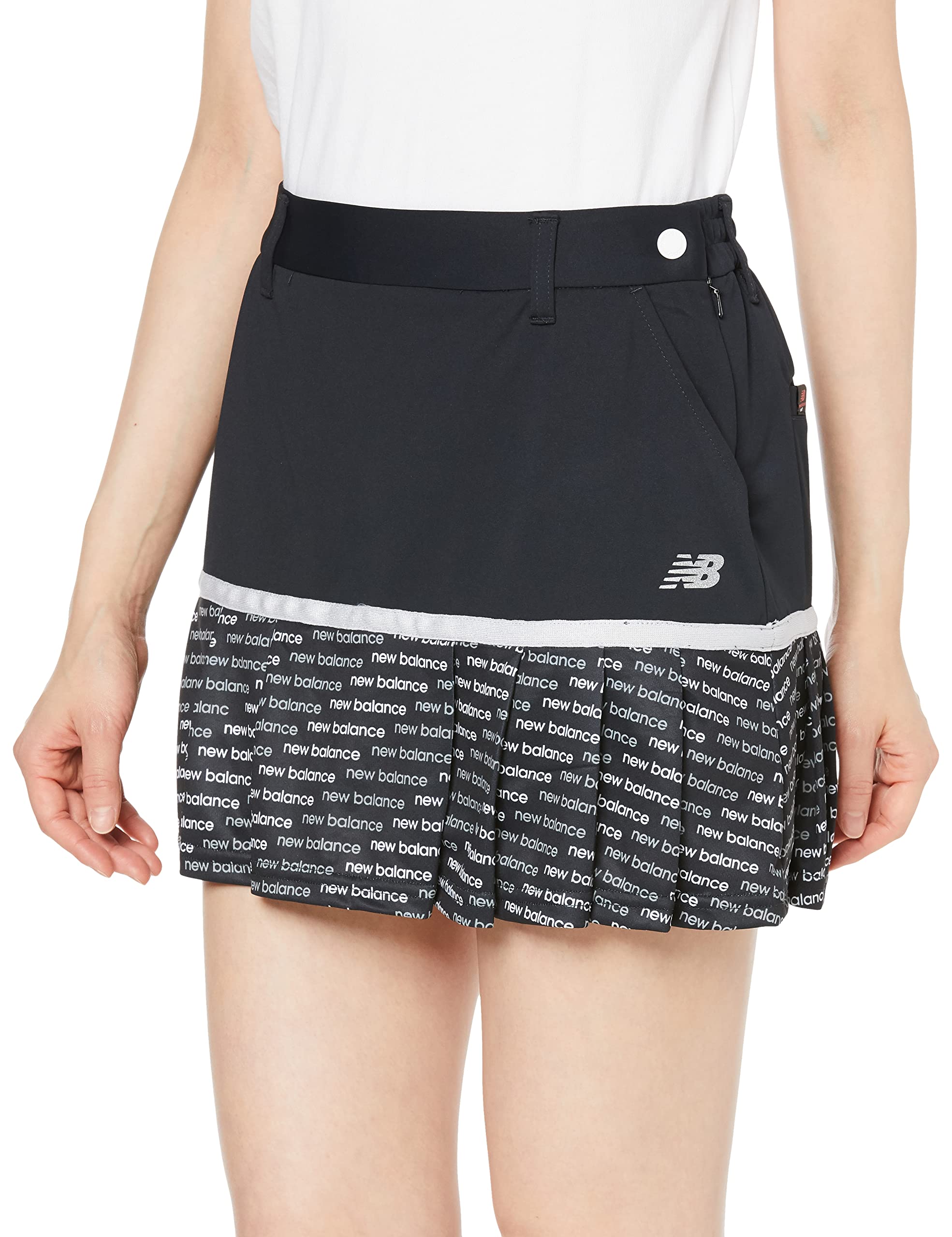 

pleated skirt inner petite pants Golf 00 [New Balance] Women s (sweat-absorbent, quick-drying, stretchy, specification) / / 012-3134511 010_Black [XS]