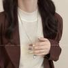 Dangling Beaded Sweater Chain Long Luxurious High-end Style Autumn-winter Versatile Necklace