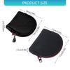 Portable Lens Filter Pouch Case with Inner Pocket For Round Square Filters Secure Carrying And Quickly Access