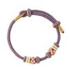 Handmade Dunhuang Color Pan Chang Knot Rope Jewelry Accessory for Men and Women