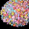 Acrylic Beads: Inner Color & Transparent Beads for DIY Hair Ties and Bracelets