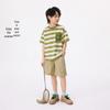 Boys' Casual Striped Short-Sleeve T-Shirt