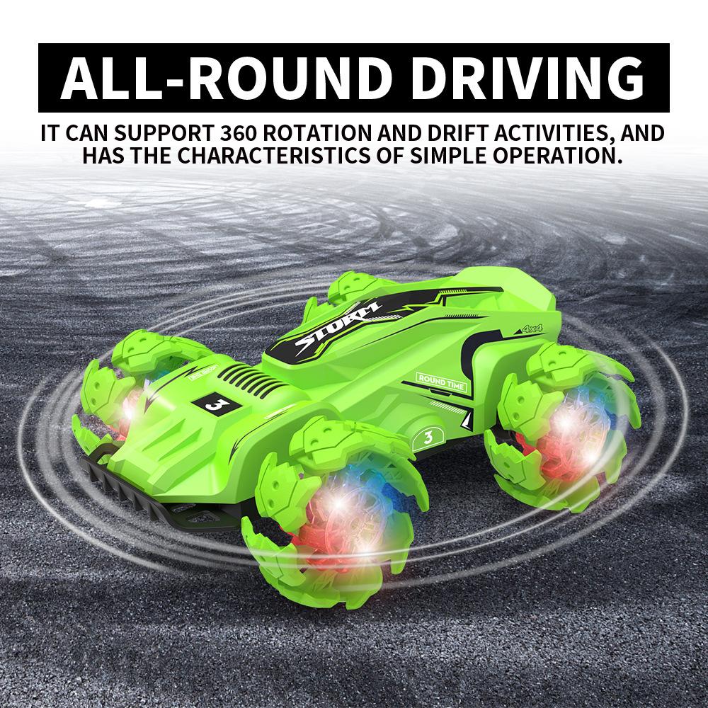 Remote Control Speed Racing Children's Explosive Wheel Stunt Car 2.4G Drift Car Climbing Remote Control Car Toy
