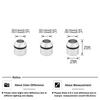 3PCS 722.6  Overlap Control Valve Sleeve Kit 68942-05K For Mercedes Benz Brand New 1998-2014 1998-2014 78741DK S78741DK