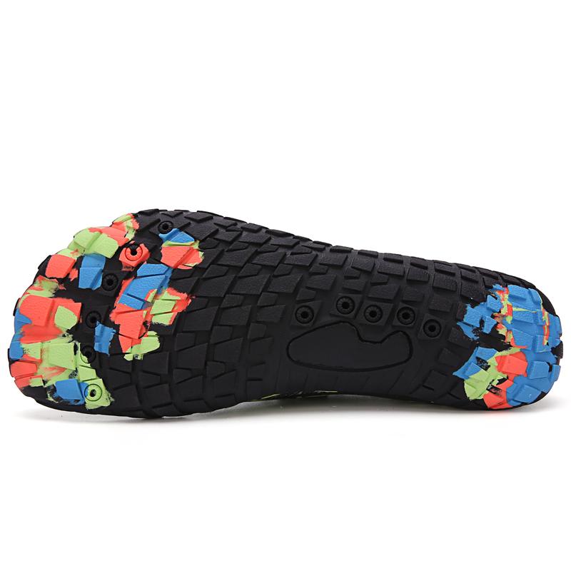 Summer Upstream Wading Shoes Five Fingers Beach Barefoot Colorful Sandals Men Women Pool Swimming Portable Aqua Sneakers Unisex