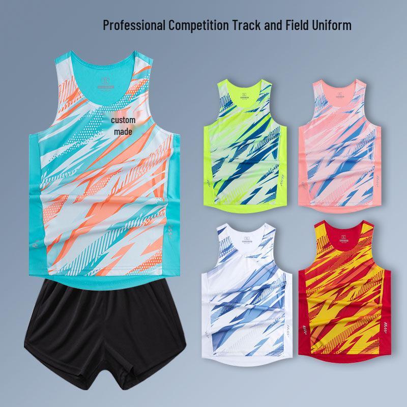 Track & Field Sportswear for Students: Unisex Training & Competition Uniforms, Running Vests for School Exams & Team Events