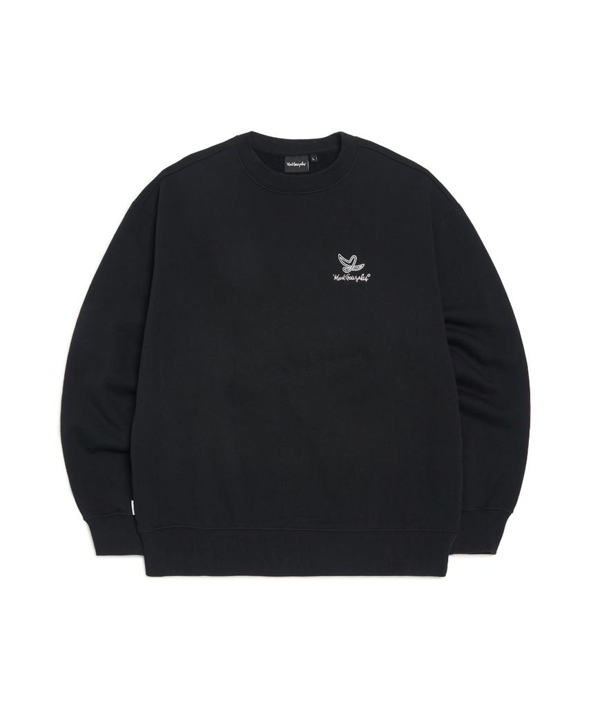 Mark Gonzales New Angel Logo Sweatshirt - Black