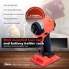 20Pcs Wall Mount Tool & Battery Holder with Screw Drill Tool Hanger Battery Mount Dock Rack for Milwaukee M18 18V Tool & Battery