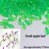 Acrylic Mini Grape Leaf Beaded String for DIY Jewelry Making: Bracelets & Necklaces