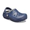 Crocs Classic Lined Casual Comfortable Warm Clogs Kids clogs Deep-Blue Charcoal 207010-459