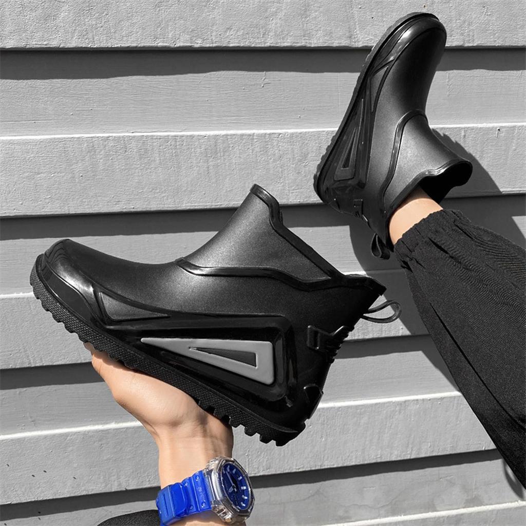 Moerstar Rain Short Waterproof Rain Perfect for Rainy Perfect for Sun and Stylish and Easy To Perfect for Outdoor and Farmwork Size Japanese Shoe