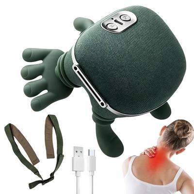2 Heating Modes Neck Shoulder Massager Electric Heated Back Massagers Kneadin G Muscles Massage Pillow For Neck Waist Leg Body