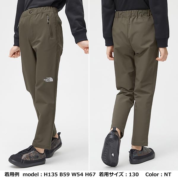 The North Face Barb Size 140 Kids' Pants, Unisex, Water-Repellent, Stretch, Anti-Static, Black,