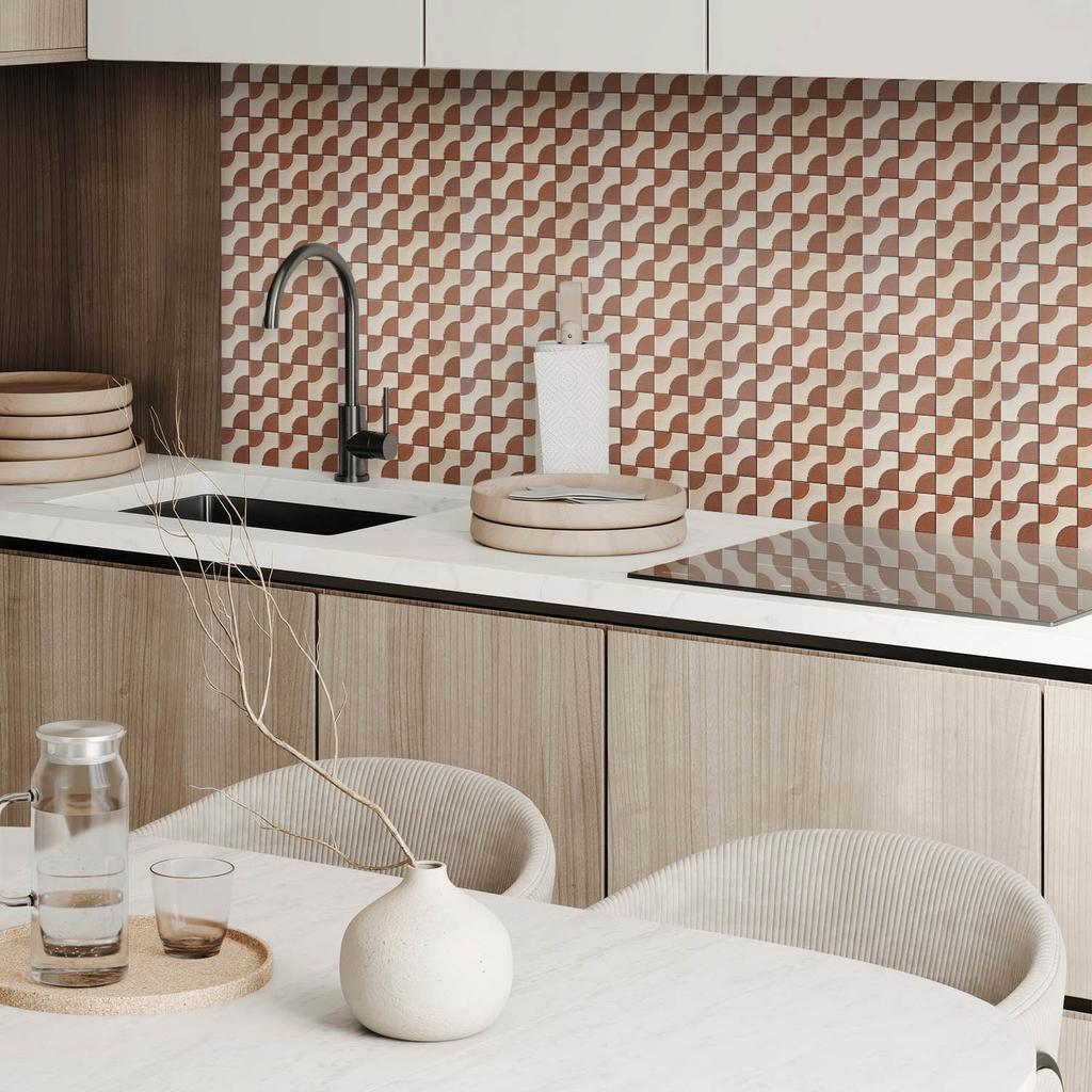 Kafelki Ścienne Winylowe Do Dekoracji Nowoczesnych Wnętrz Geometryczne Płytki W Wzory 10X40X20 Cm