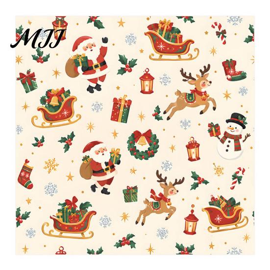 Holiday Party Backdrop Decorations Christmas Nutcracker Self-Adhesive Wall Stickers, Thick PVC Wallpaper with Ballerina, Xmas Tree & Fairy Tale