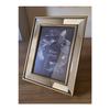 Mirrored Frame, Glass Mirrored Gold Color Framed Photo Frame, 15x21cm (2 Pieces)