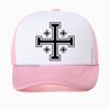 Jerusalem Cross Religion Unisex Retro Baseball Cap Franziskaner Holyland Christian Creativity Gift Casquette Hat