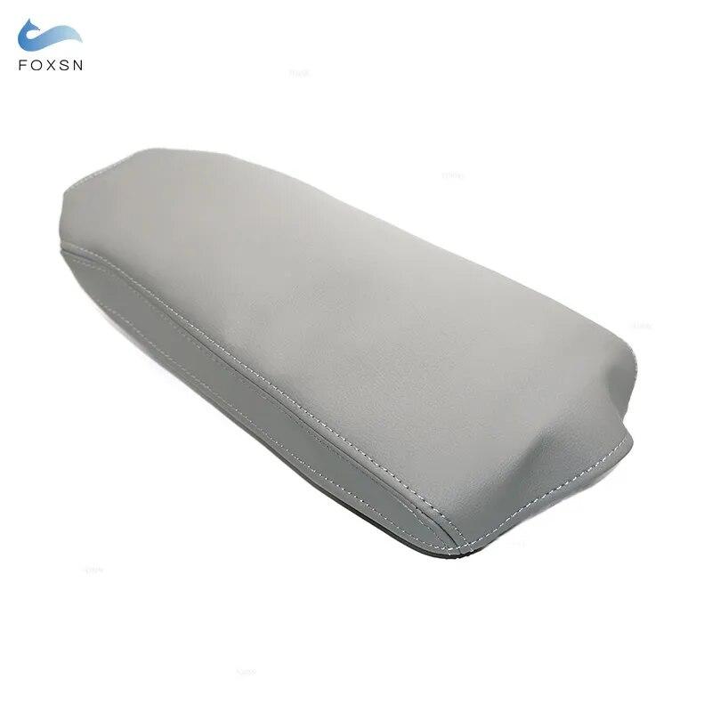 Soft Microfiber Leather Armrest Cover For Toyota Camry 2012 2013 2014 2015 2016 2017 Center Control Armrest Box Cover Trim