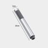 Handheld Cylindrical Stainless Steel Booster Shower Head Hotel Home Bathroom Universal Shower Head Set
