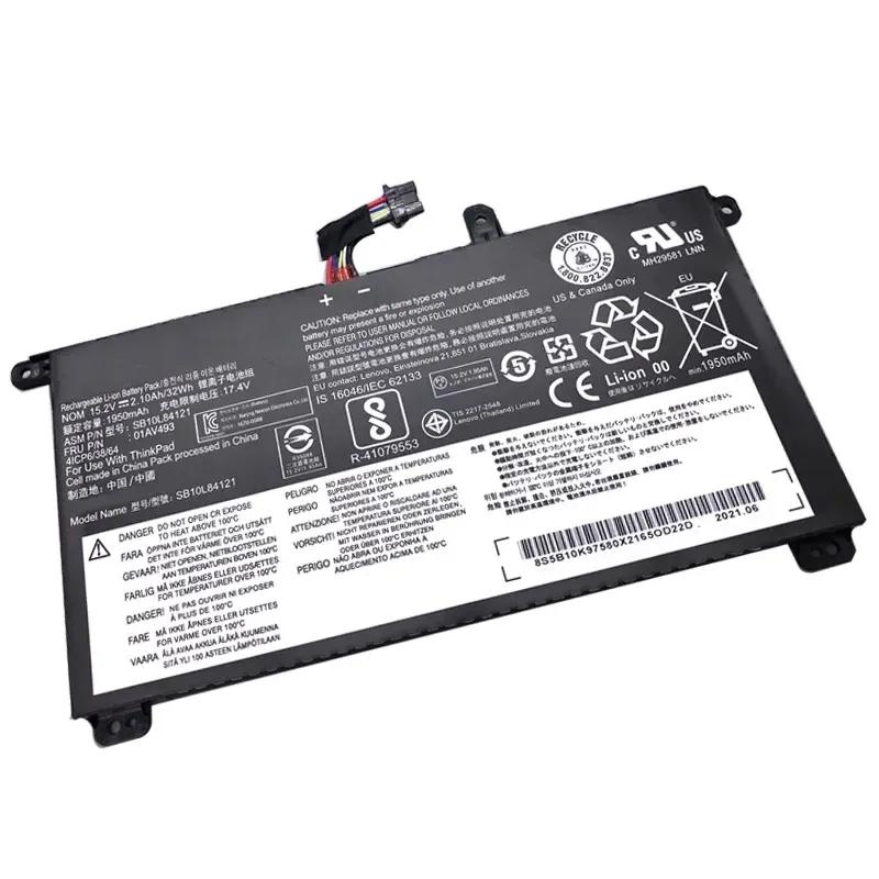 WHOLESALE New 01AV493 Laptop Battery For Lenovo ThinkPad T570 T580 P51S P52S SB10L84121 00UR890 00UR891 00UR892