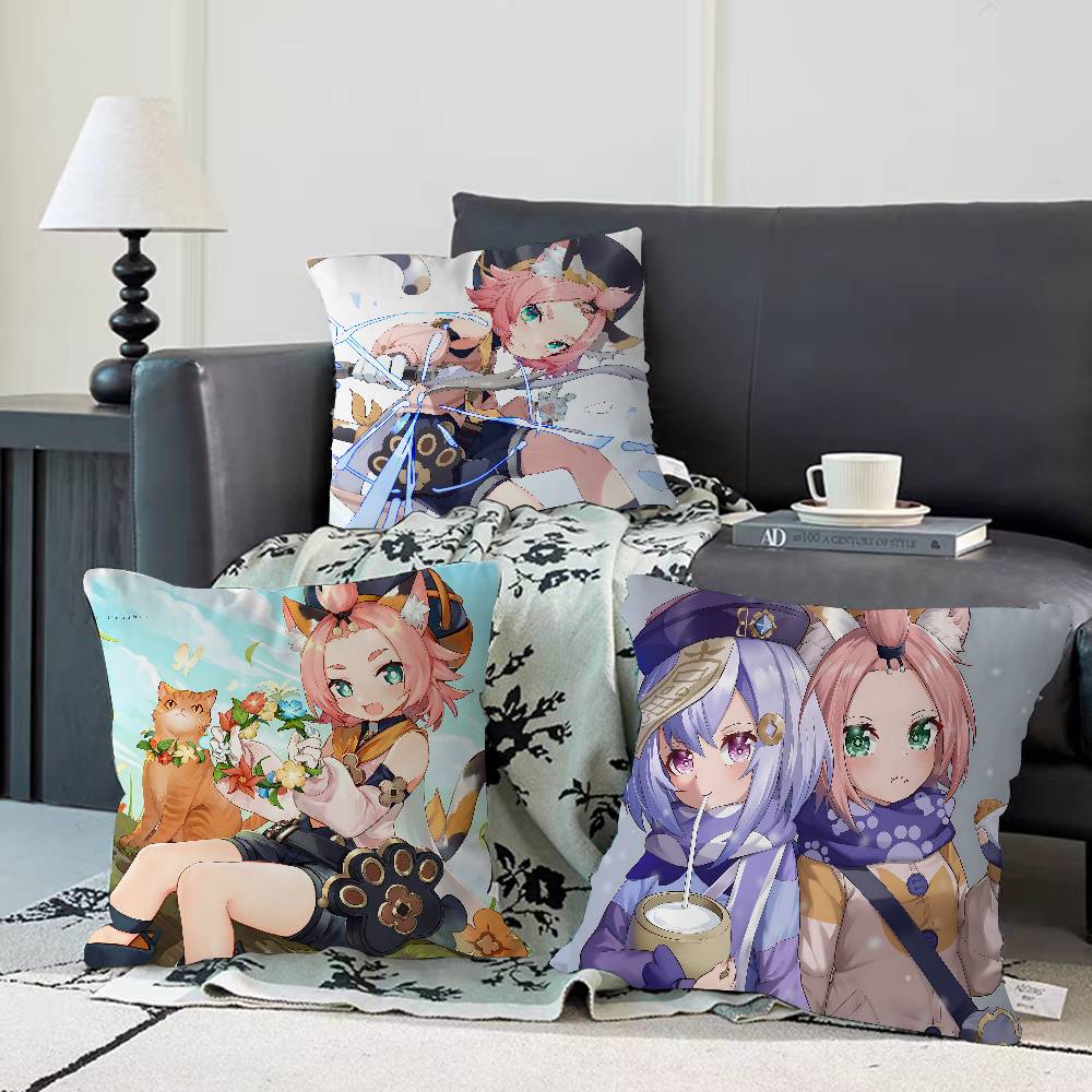 D-diona K-katzlein 45*45cm Cushion Cover Pillow Cover Decor Pillowcase Home Pillowcase For Couch Pillow