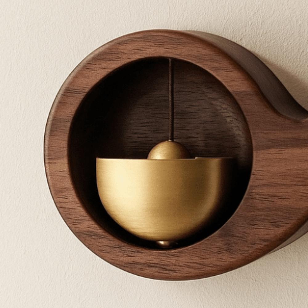 Wood Entrance Door Bells Wireless Dopamine Wind Chimes Little Whale Doorbell  Bedroom Pendant