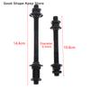 1/2Pcs Bike Hub Shaft Mountain Bike Hollow Quick Release Steel Hub Axle Bike Modification Bicycle hollow shaft Accessories