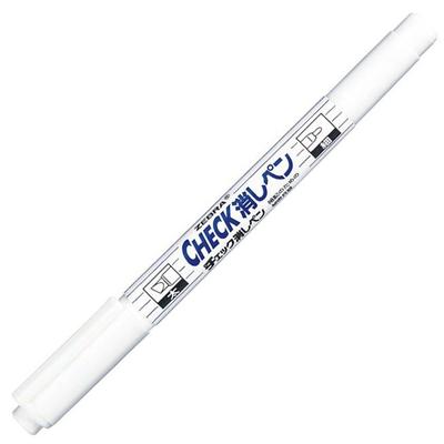 Zebra Memorization Check Eraser Pens, 10-Piece Set, B-MWE-150-CK