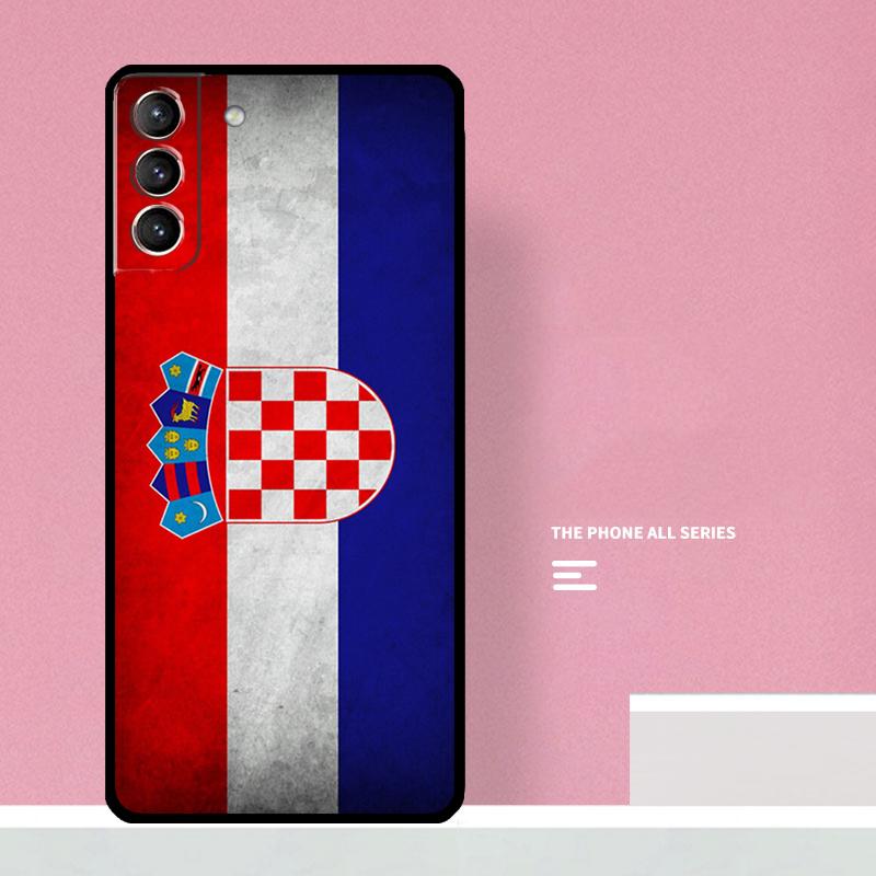 Croatia Flag Phone Case For Samsung Galaxy S25 S26 Ultra S20 S21 S22 S23 S24 S10 Plus S25 FE Cover Coque