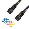 Cleqee Oscilloscope Probe 200MHz Fully Isolated BNC End Probe Accessory Kit 1X 10X P2200