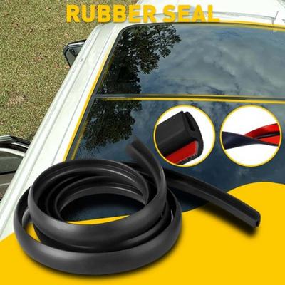 10Ft Rubber Seal Weather Strip Door Window Lock Trunk Hood Edge Trim For Car SUV