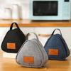 High Quality Portable Triangular Insulation Bag Aluminum Foil Mini Student Rice Ball Bag Durable Lunch Carry Bags
