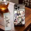 Anime M-Mushoku T-Tensei Phone Case For iPhone 17, 16,15,14,13,12,11 Plus,Pro Max, Others Soft Black Cover