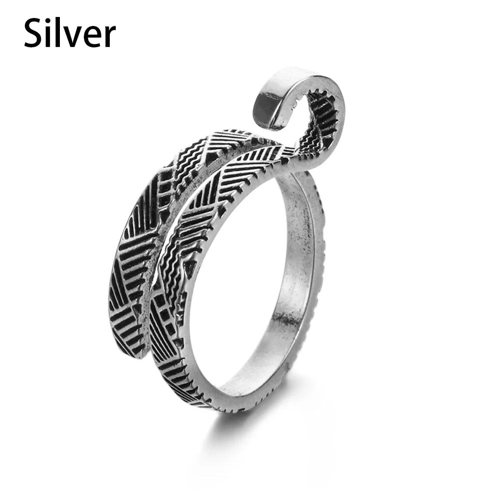 1 Pc Adjustable Knitting Loop Crochet Multi Style Metal Loop Knitting Ring Finger Wear Thimble Yarn Guides Sewing Accessories
