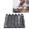 124 in 1 Electric Screwdriver Set Cordless Rechargeable Screwdriver Repair Tool Kit with Storage Box for Electronics Phone Camera Laptop