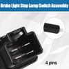 Brake Light Stop Lamp Switch Assembly 25320-AX00C Fits for 2003-2019 Nissan Altima Rogue Sentra Frontier Pathfinder Versa Armada Juke Infiniti