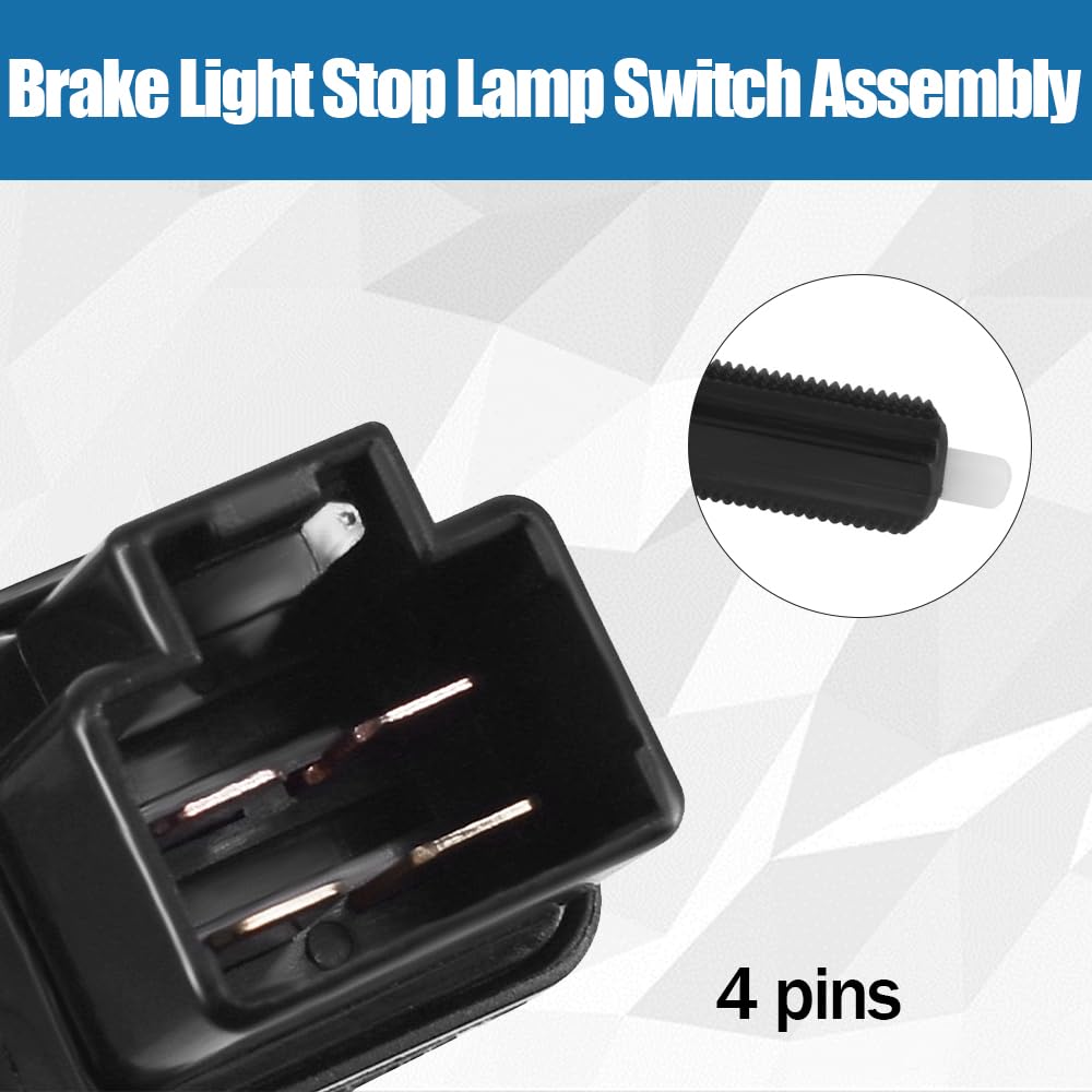 Brake Light Stop Lamp Switch Assembly 25320-AX00C Fits for 2003-2019 Nissan Altima Rogue Sentra Frontier Pathfinder Versa Armada Juke Infiniti