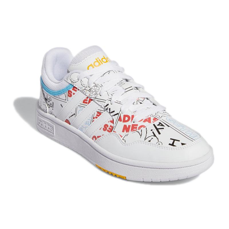 Adidas Hoops 3.0 'White Black' Women's Sneakers GW6990