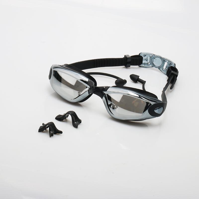 HD Anti-Fog Swim Glasses for Adults Smart Swimming Goggles Set with Prescription